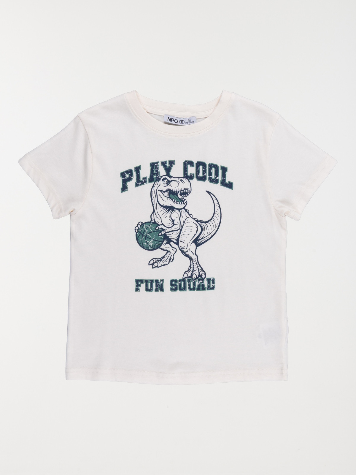 T-shirt T-rex basket garçon (3-12A)