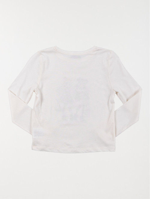 T-shirt best sisters écru fille (3-12A) T-shirt best sisters écru fille (3-12A)