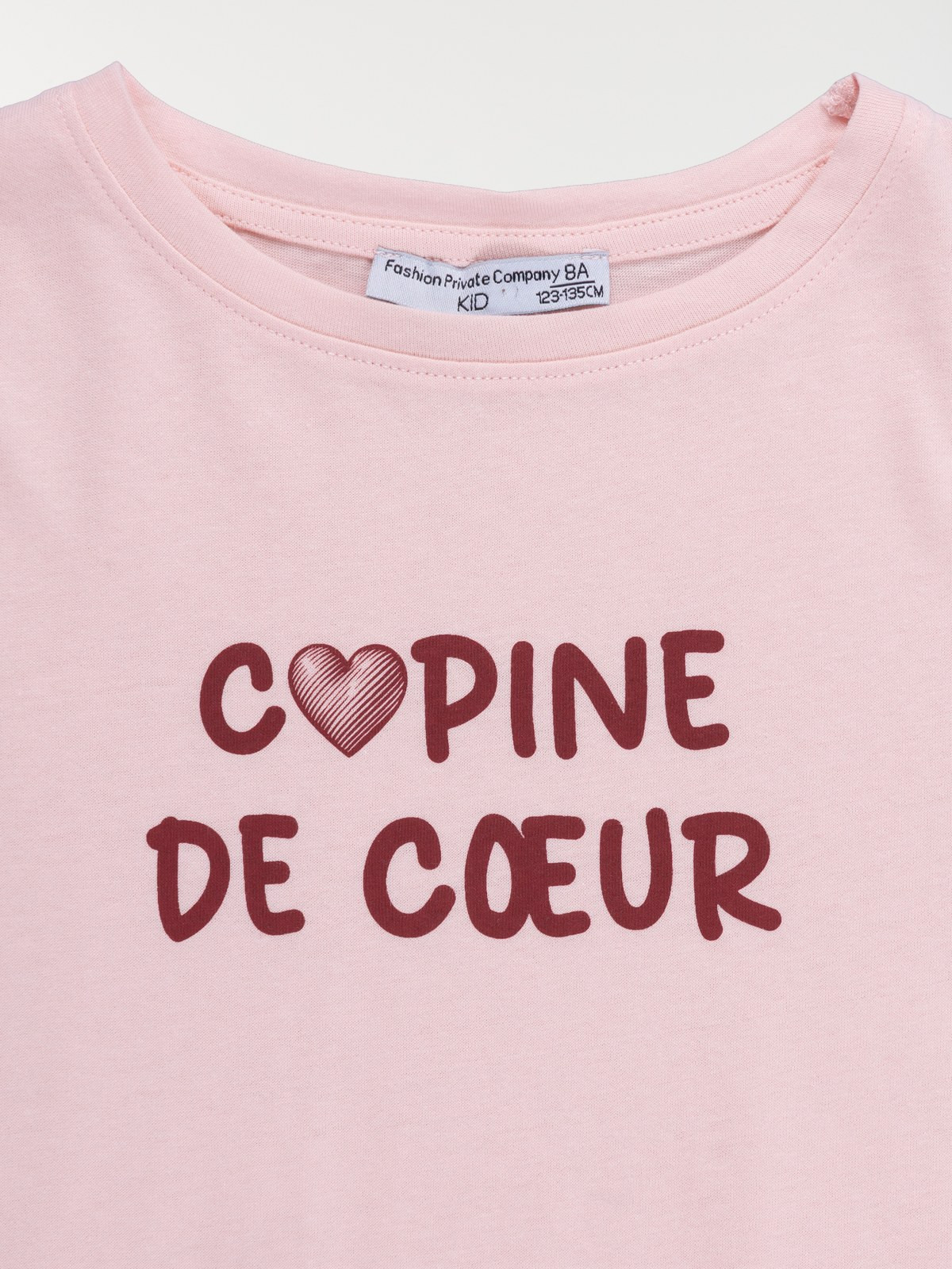 Tee-shirt copine de coeur fille (3-12A) Tee-shirt copine de coeur fille (3-12A)