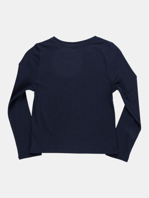 T-shirt love et noeud fille (3-12A) T-shirt love et noeud fille (3-12A)