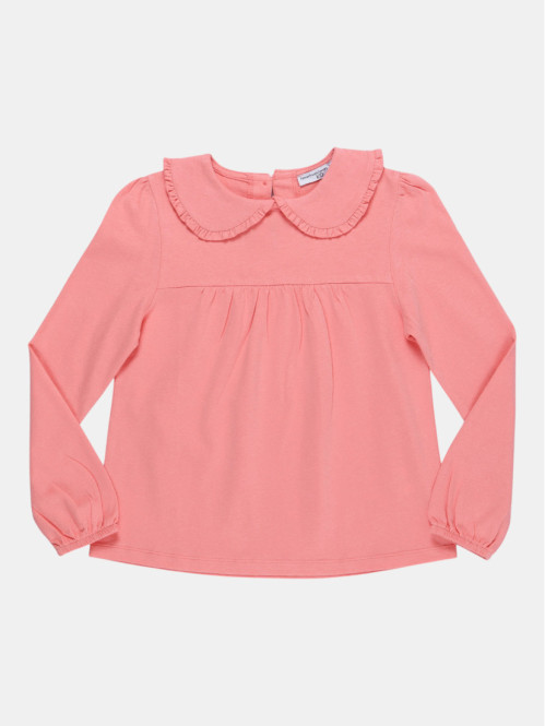 T-shirt col claudine fille...
