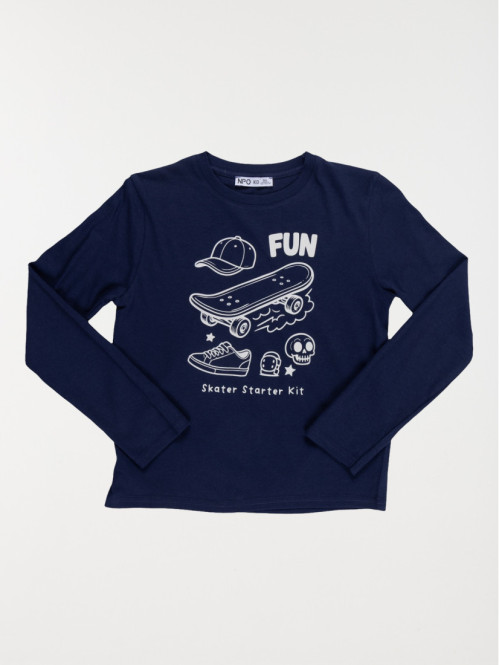 T-shirt skateboard garçon...