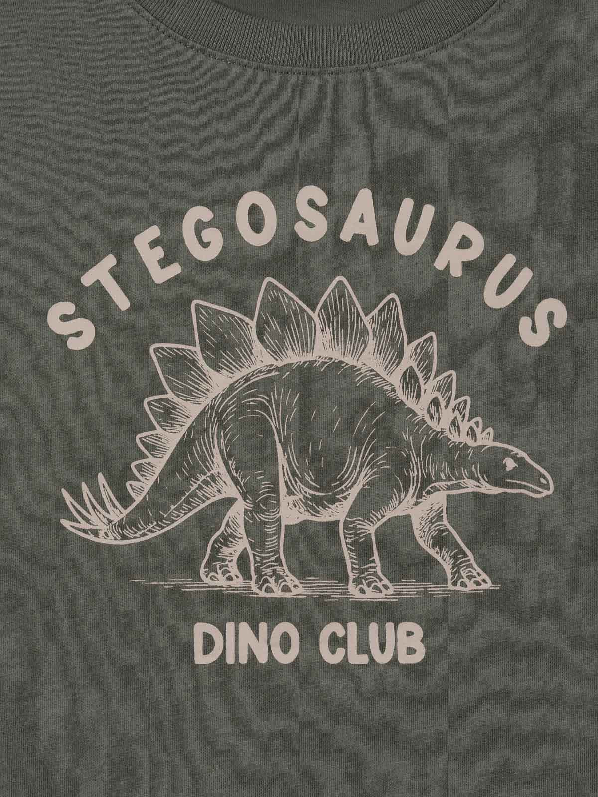 T-shirt stegosaurus garçon (3-12A) T-shirt stegosaurus garçon (3-12A)