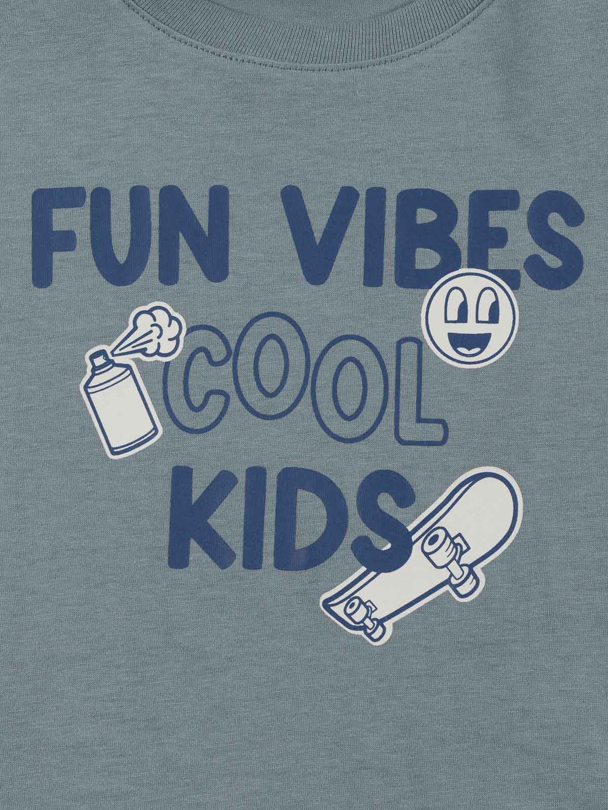 T-shirt fun vibes cool garçon (3-12A)