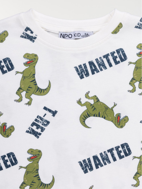 T-shirt T-rex garçon (3-8A)