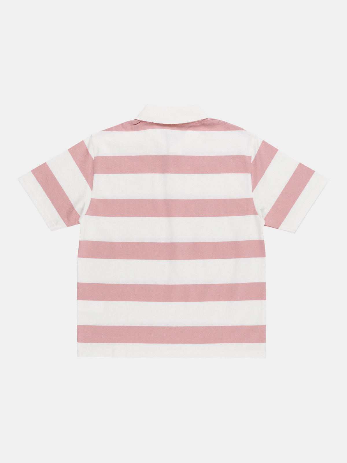 Polo rayures rose vintage garçon (3-12A)