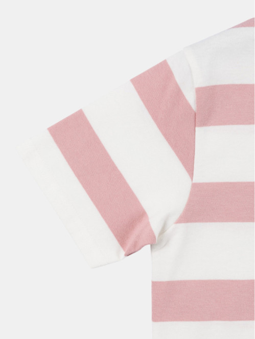 Polo rayures rose vintage...