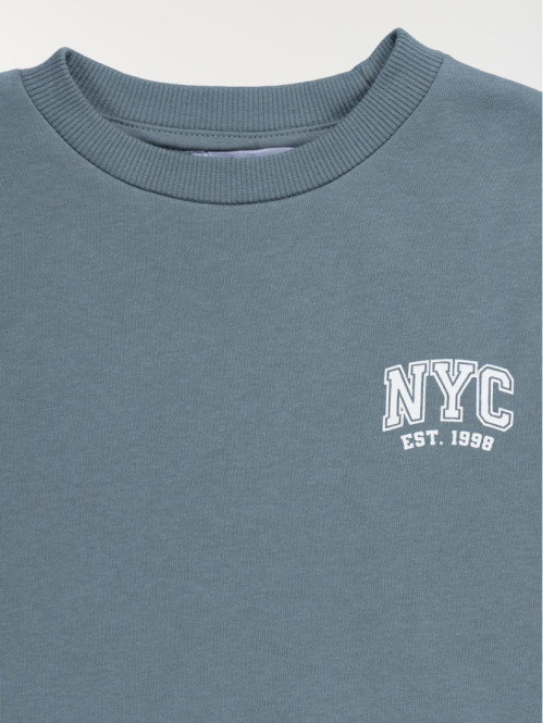 Sweat garçon motif NYC Est....