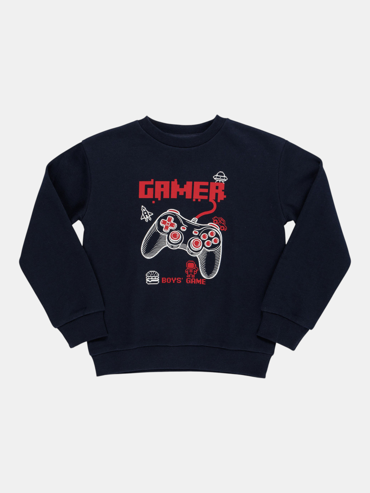 Sweat motif gamer garçon (3-12A) Sweat motif gamer garçon (3-12A)