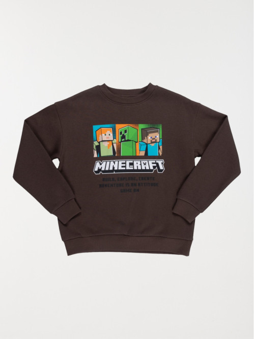 Sweat col rond Minecraft...