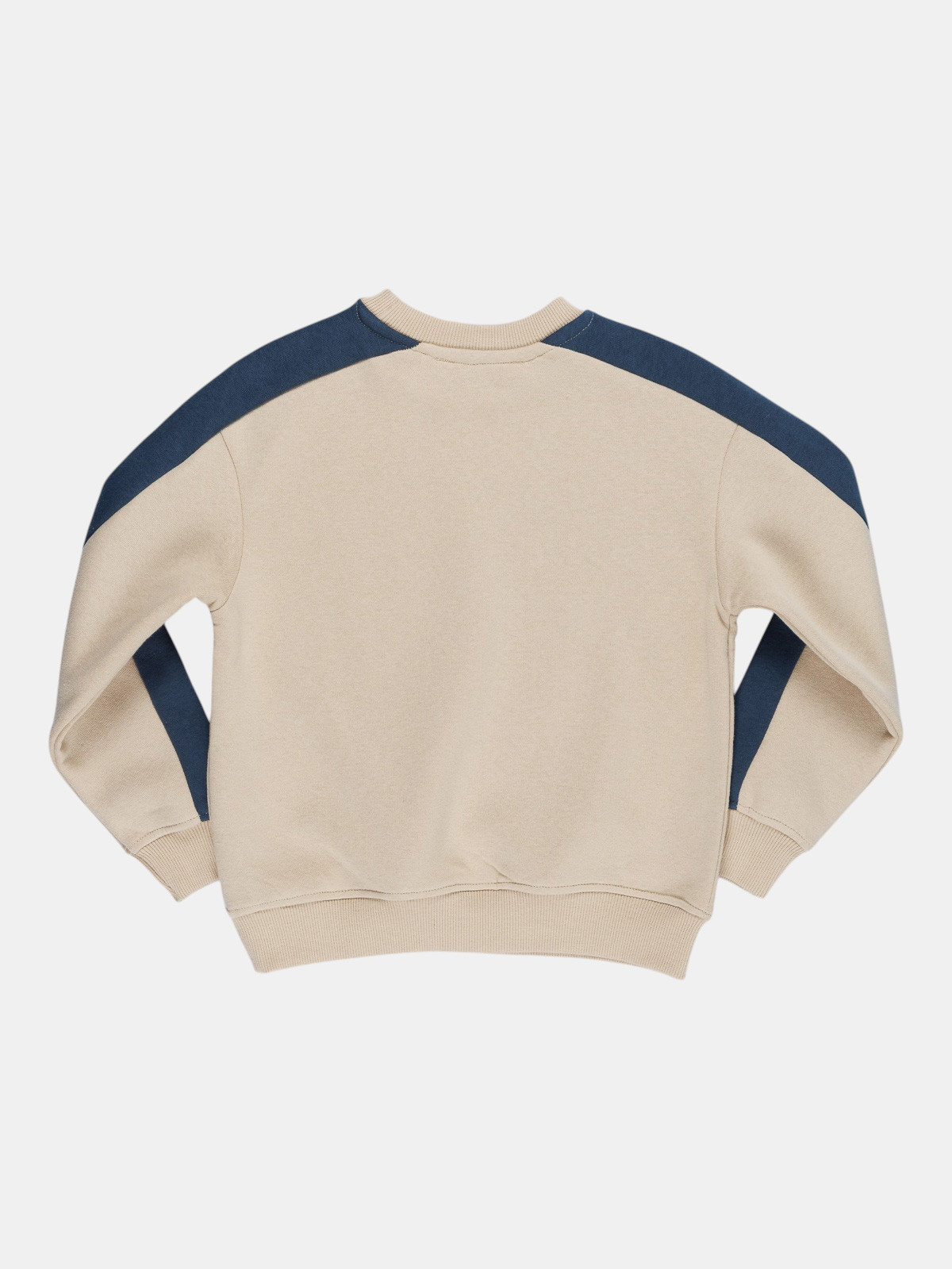 Sweat bicolore message garçon (3-8A)