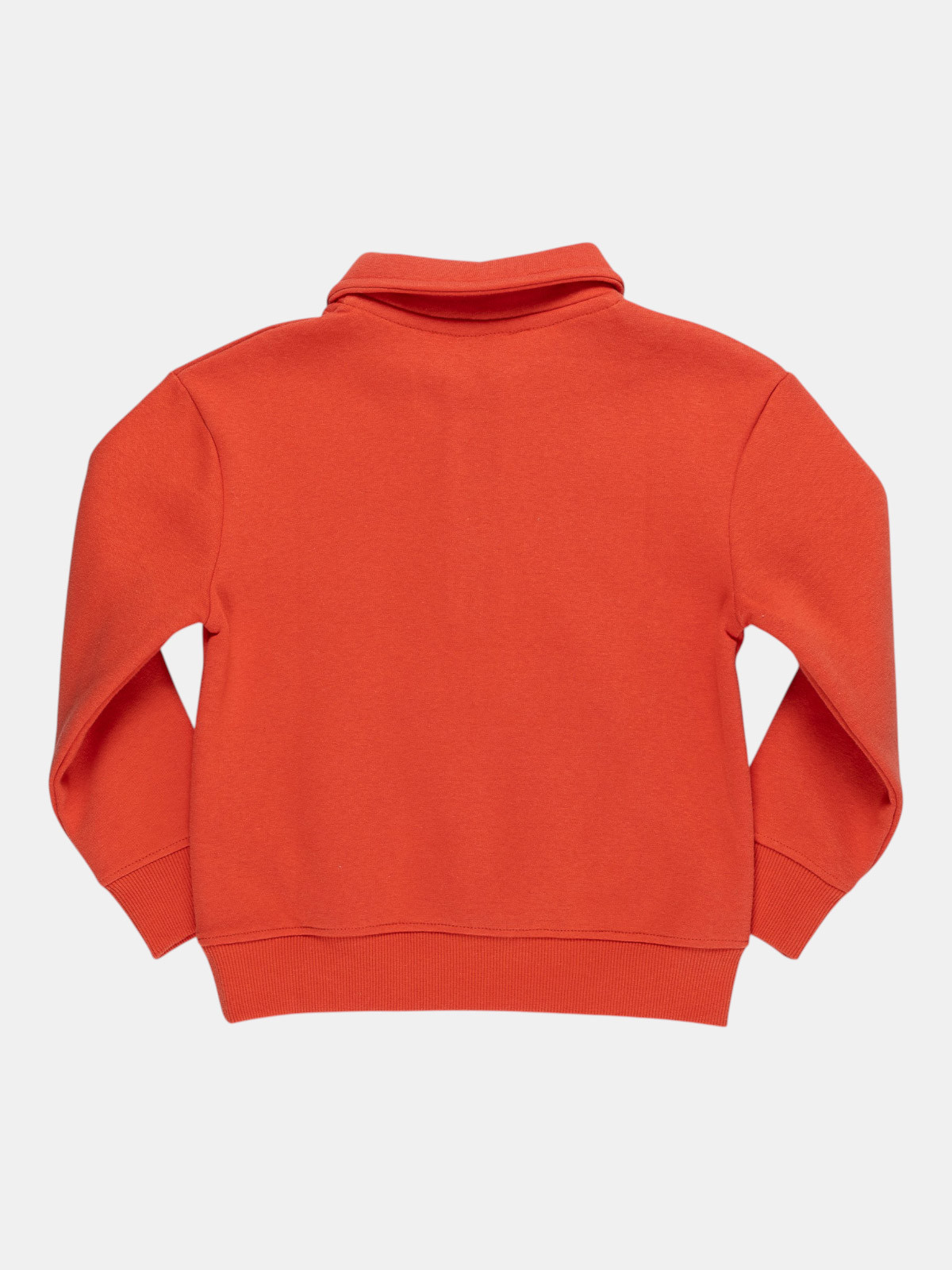 Sweat col polo motif garçon (3-8A)
