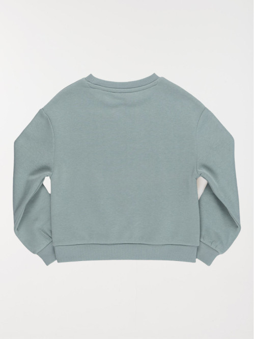 Sweat love imprimé léopard fille (3-12A)