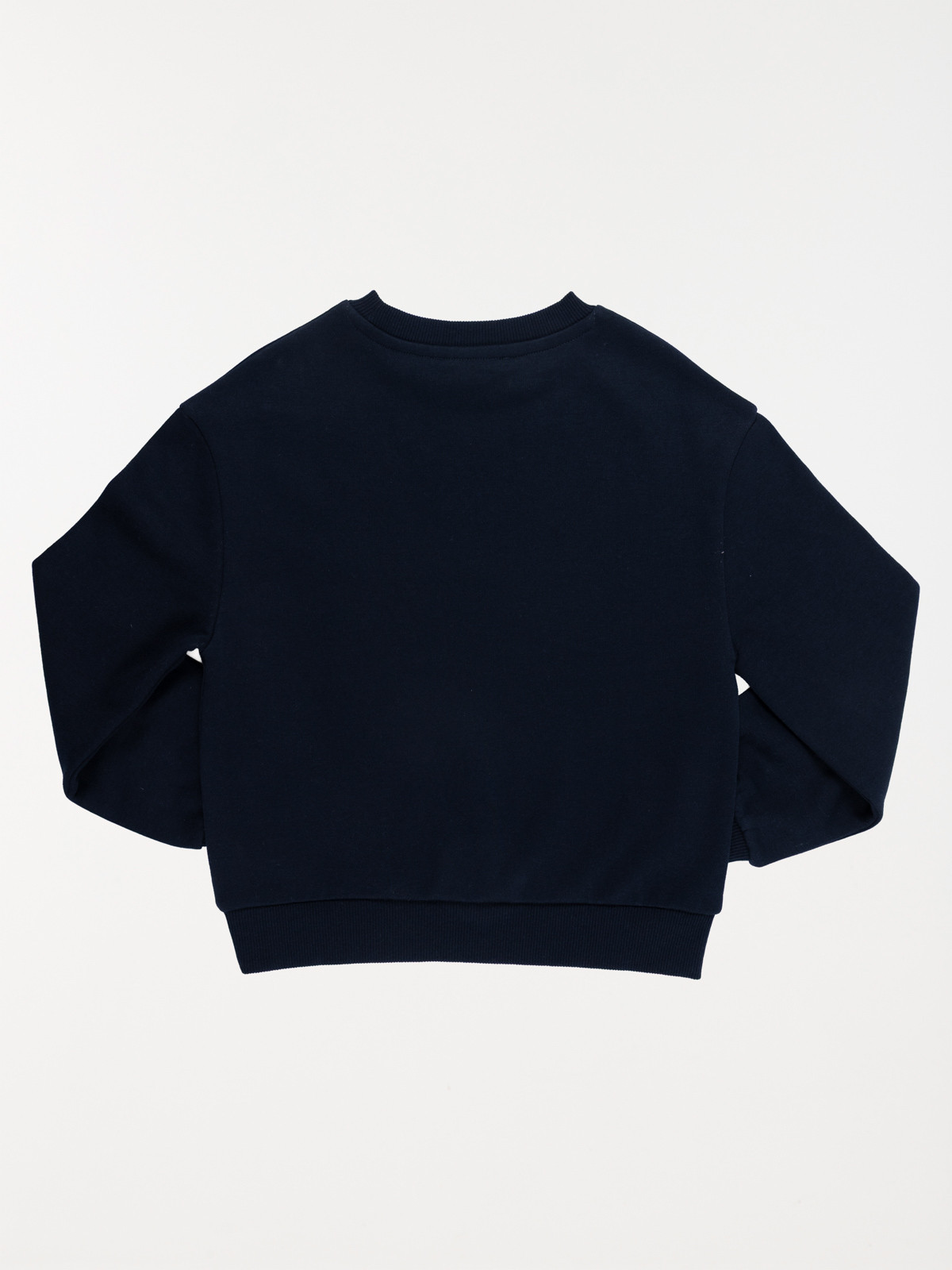 Sweat fille cœur marine kid (3-12A)