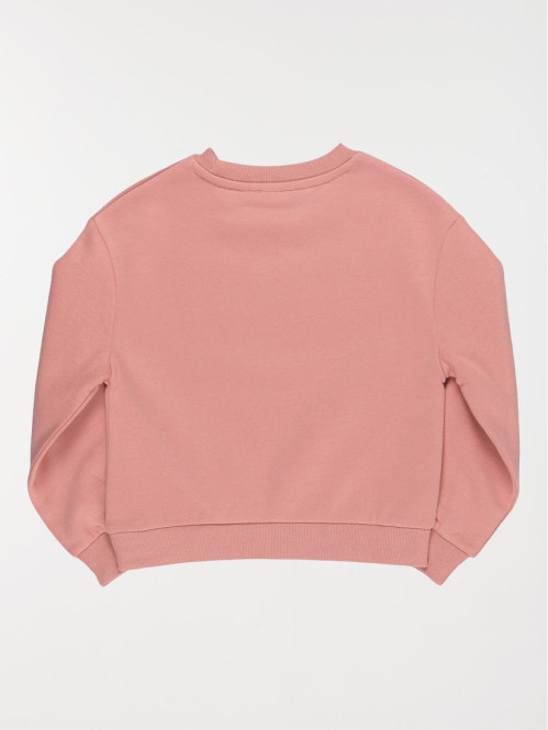 Sweat coeur brodé fille (3-12A) Sweat coeur brodé fille (3-12A)