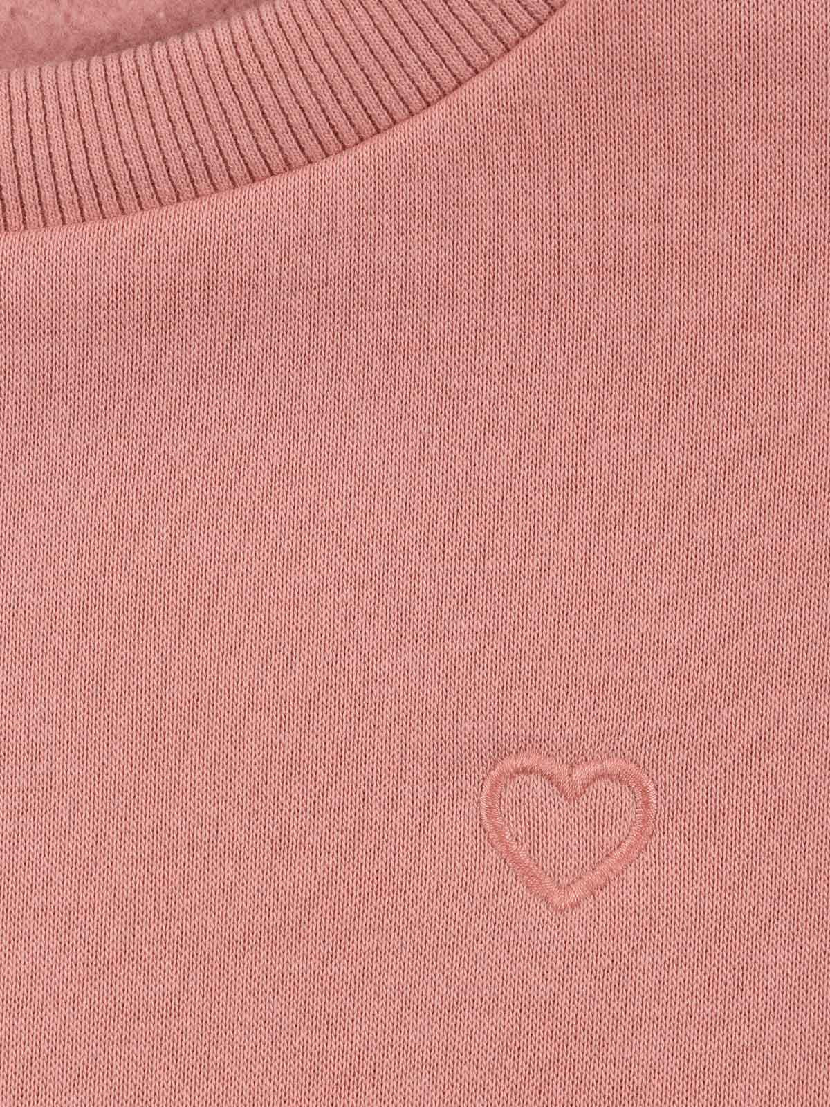 Sweat coeur brodé fille (3-12A) Sweat coeur brodé fille (3-12A)