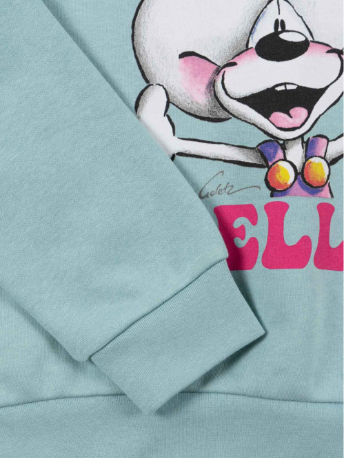 Sweat imprimé Diddle fille...