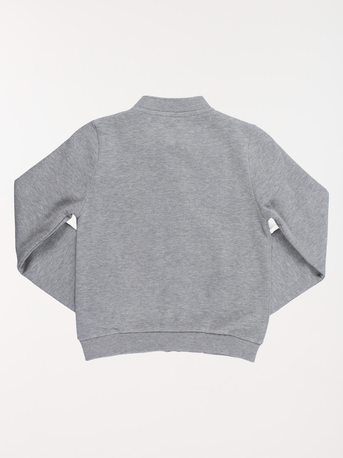 Sweat zippé brillant fille (3-12A)