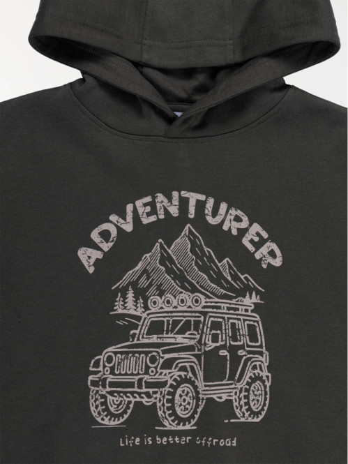 Sweat capuche adventurer garçon (3-12A) Sweat capuche adventurer garçon (3-12A)
