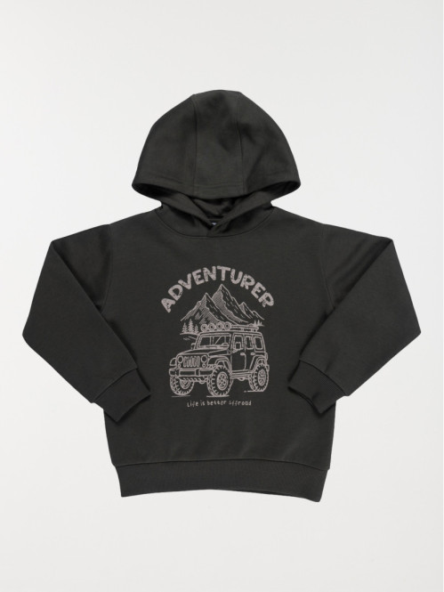 Sweat capuche adventurer garçon (3-12A) Sweat capuche adventurer garçon (3-12A)