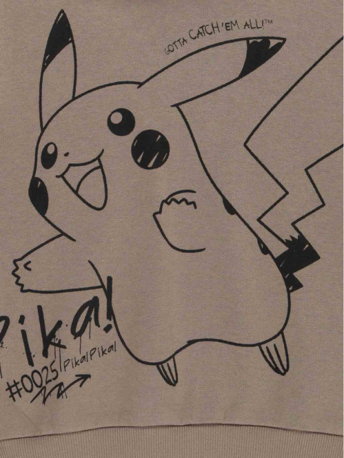 Sweat à capuche Pikachu...