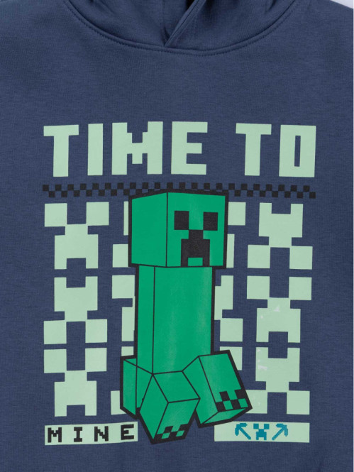 Sweat à capuche Minecraft...