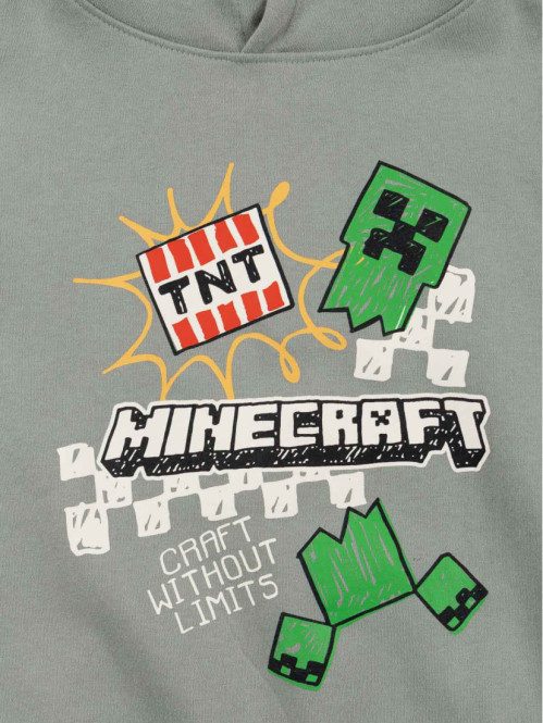Sweat à capuche Minecraft...