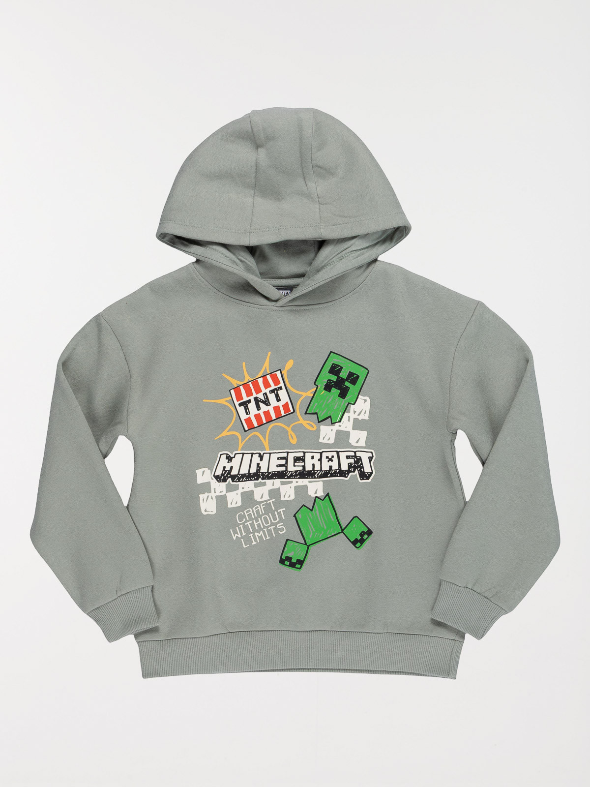 Sweat à capuche Minecraft garçon (6-12A) Sweat à capuche Minecraft garçon (6-12A)