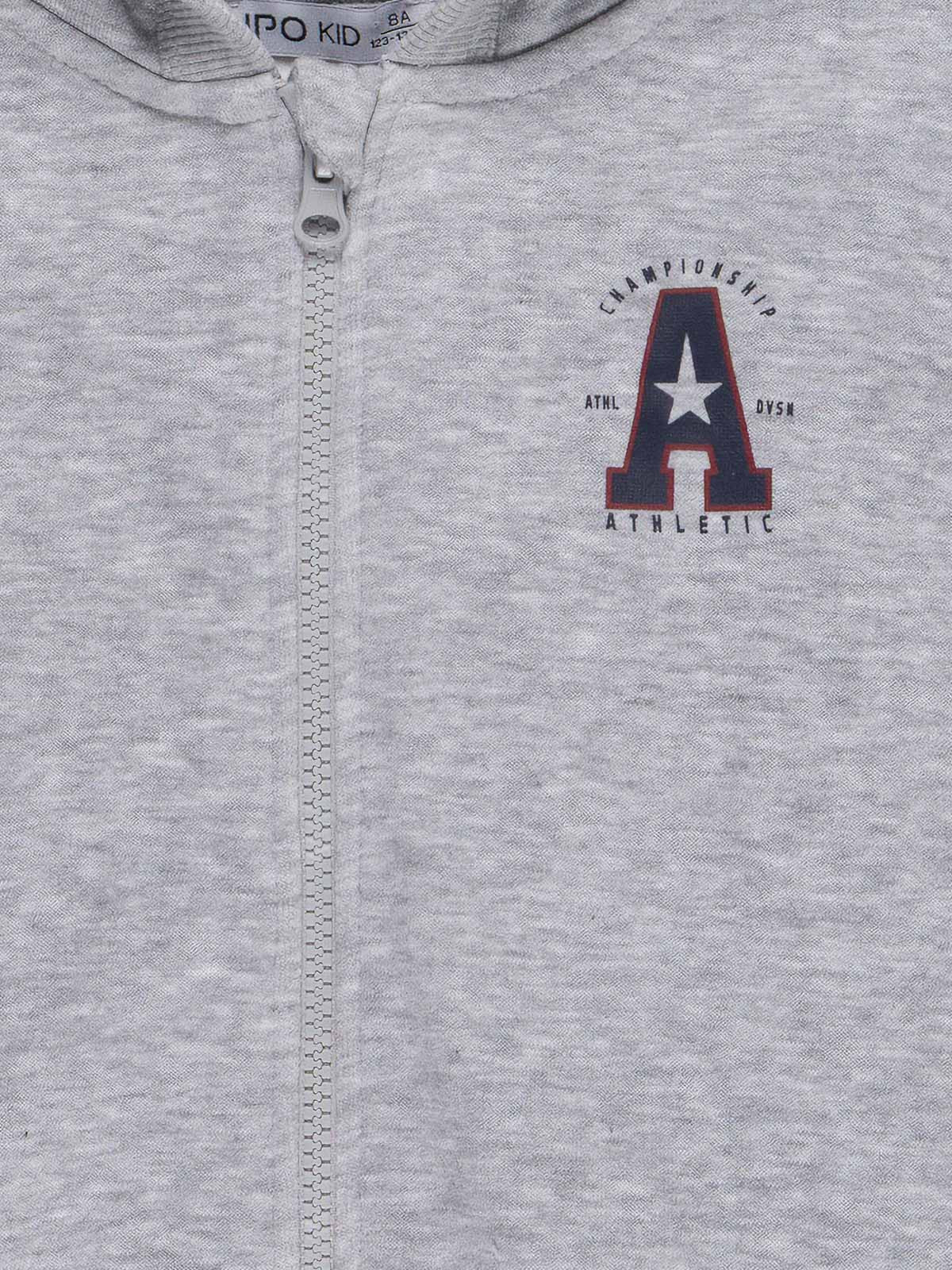 Sweat à capuche zippé garçon (3-12A)
