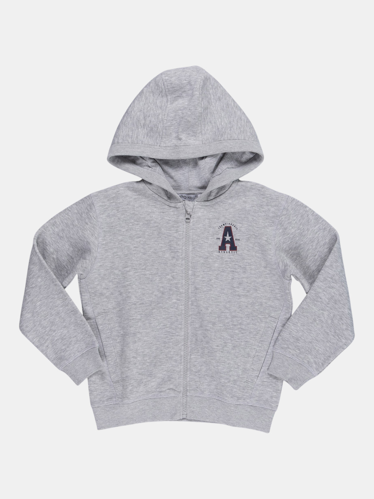 Sweat à capuche zippé garçon (3-12A)
