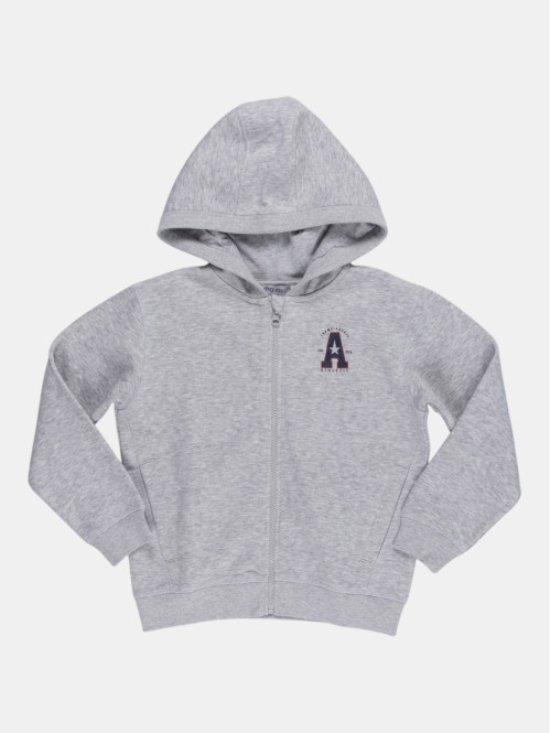 Sweat à capuche zippé...