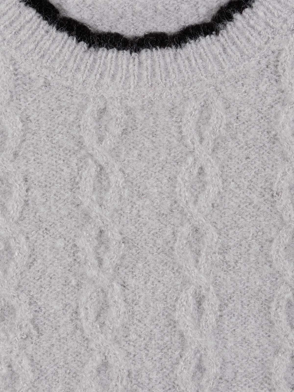Pull col rond sans manches fille (6-12A) Pull col rond sans manches fille (6-12A)
