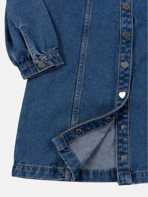 Robe en jean denim stone...