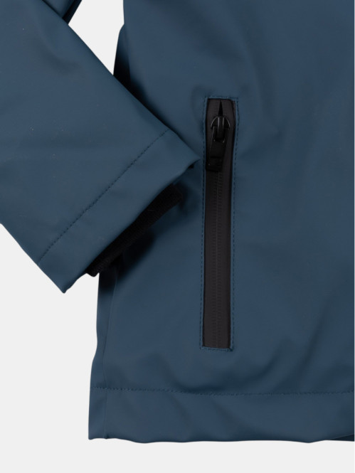 Blouson à capuche ardoise...