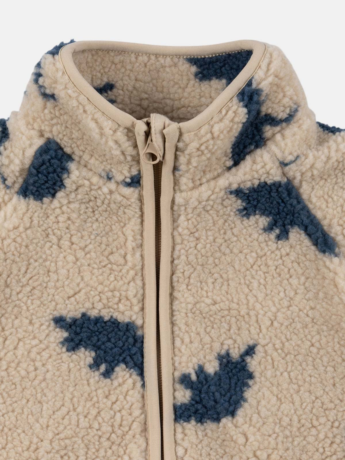 Blouson sherpa dinosaure garçon (3-8A) Blouson sherpa dinosaure garçon (3-8A)