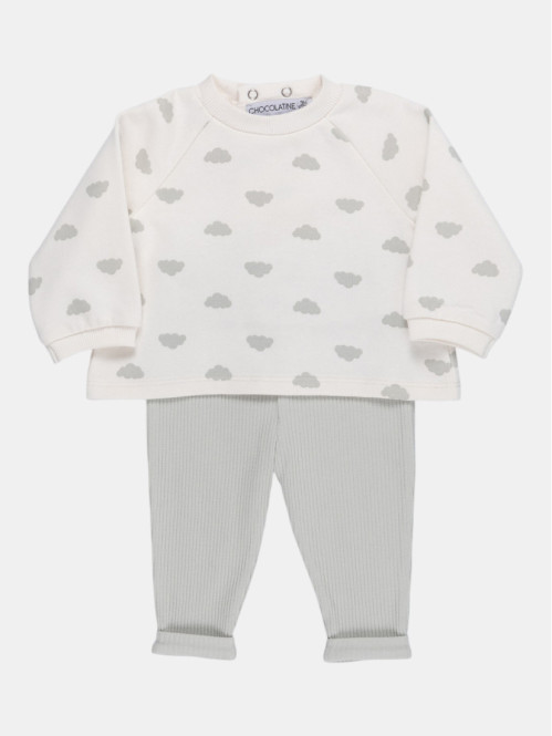 Ensemble sweat pantalon garçon (0-9M) Ensemble sweat pantalon garçon (0-9M)