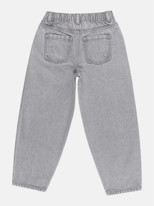 Jean barrel gris garçon...