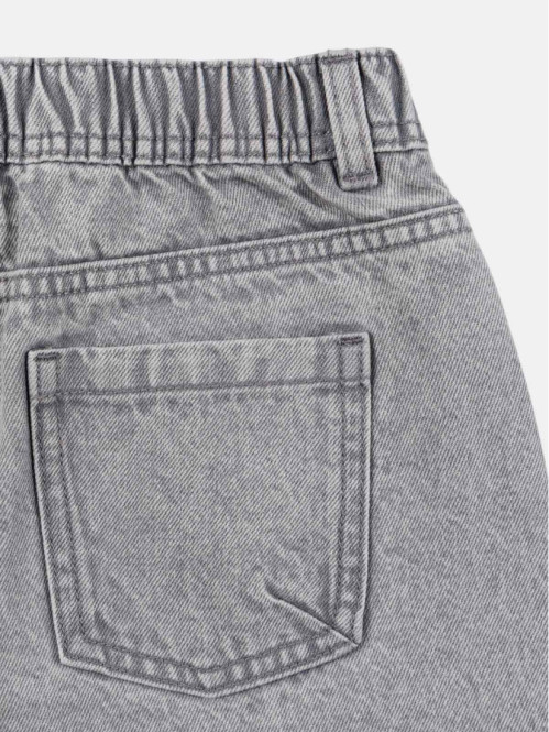 Jean barrel gris garçon...