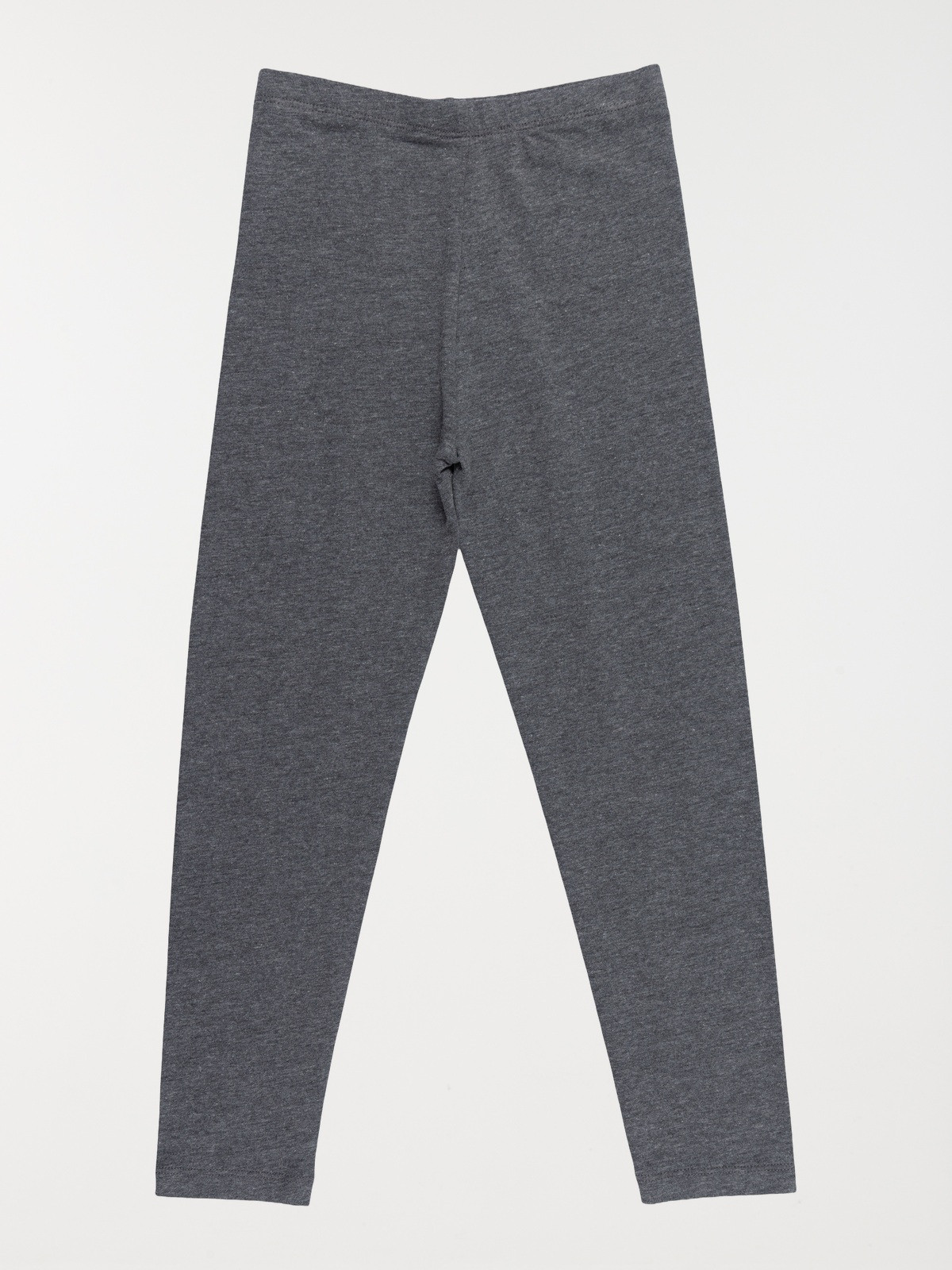 Legging basique gris chiné fille (3-12A)