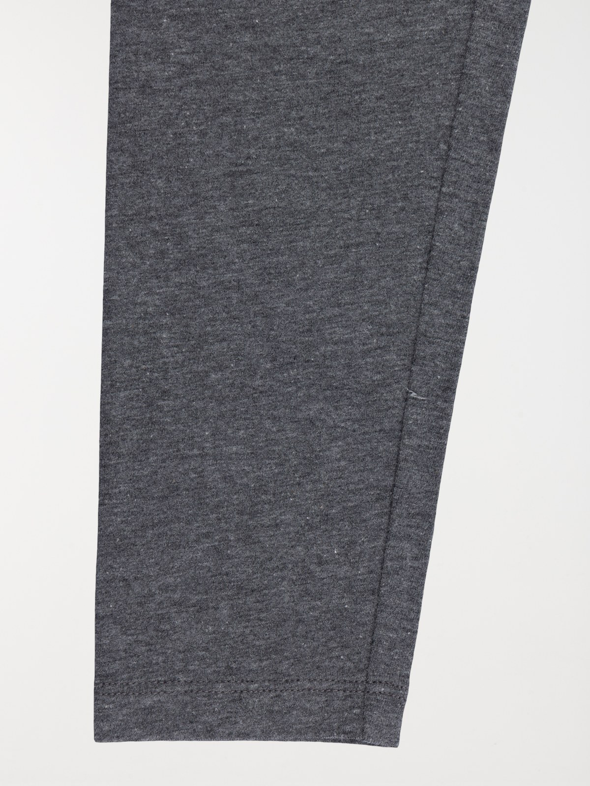 Legging basique gris chiné fille (3-12A)