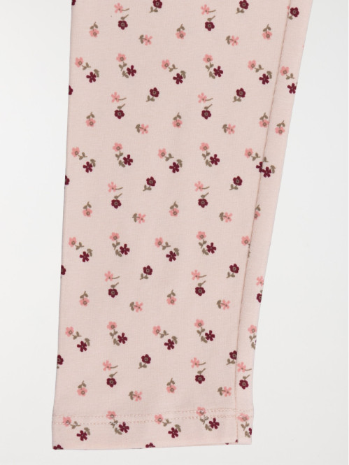 Legging motif floral fille (3-12A)