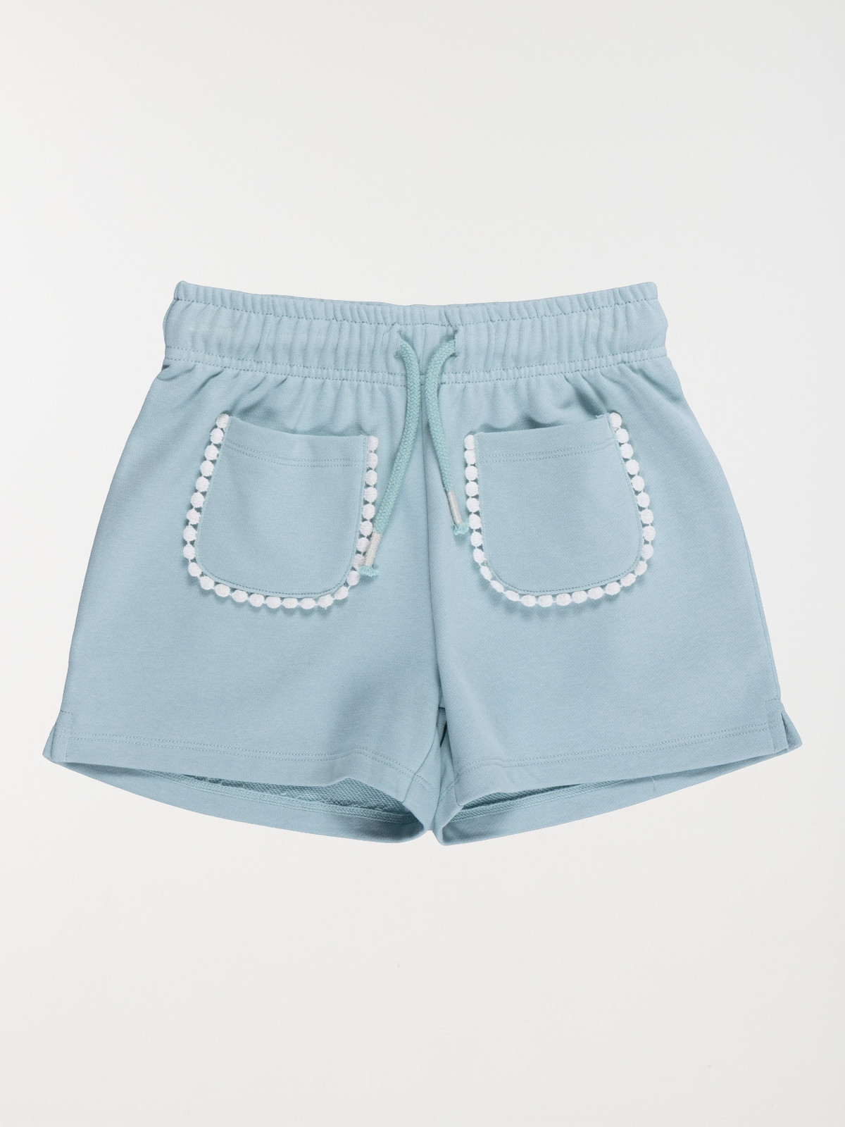 Short poches vert d'eau fille (3-12A)