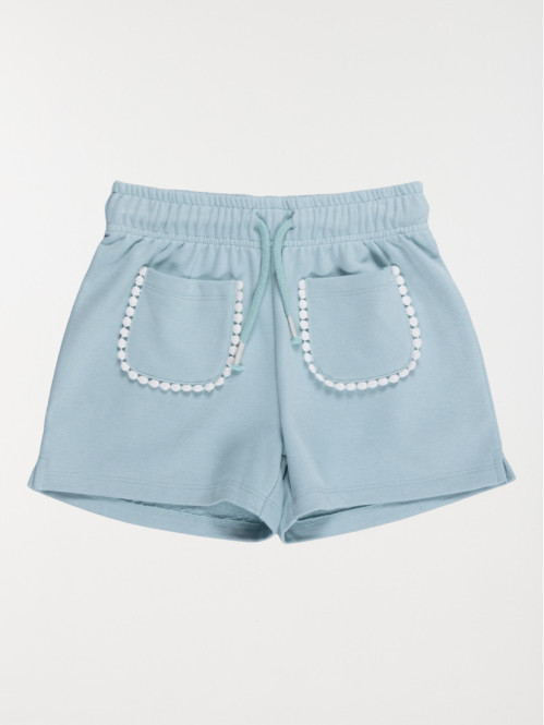 Short poches vert d'eau...