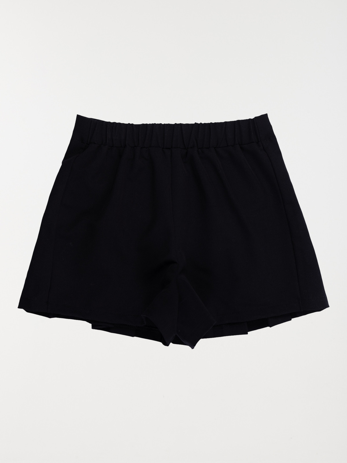 Short plissé noir fille (6-12A)