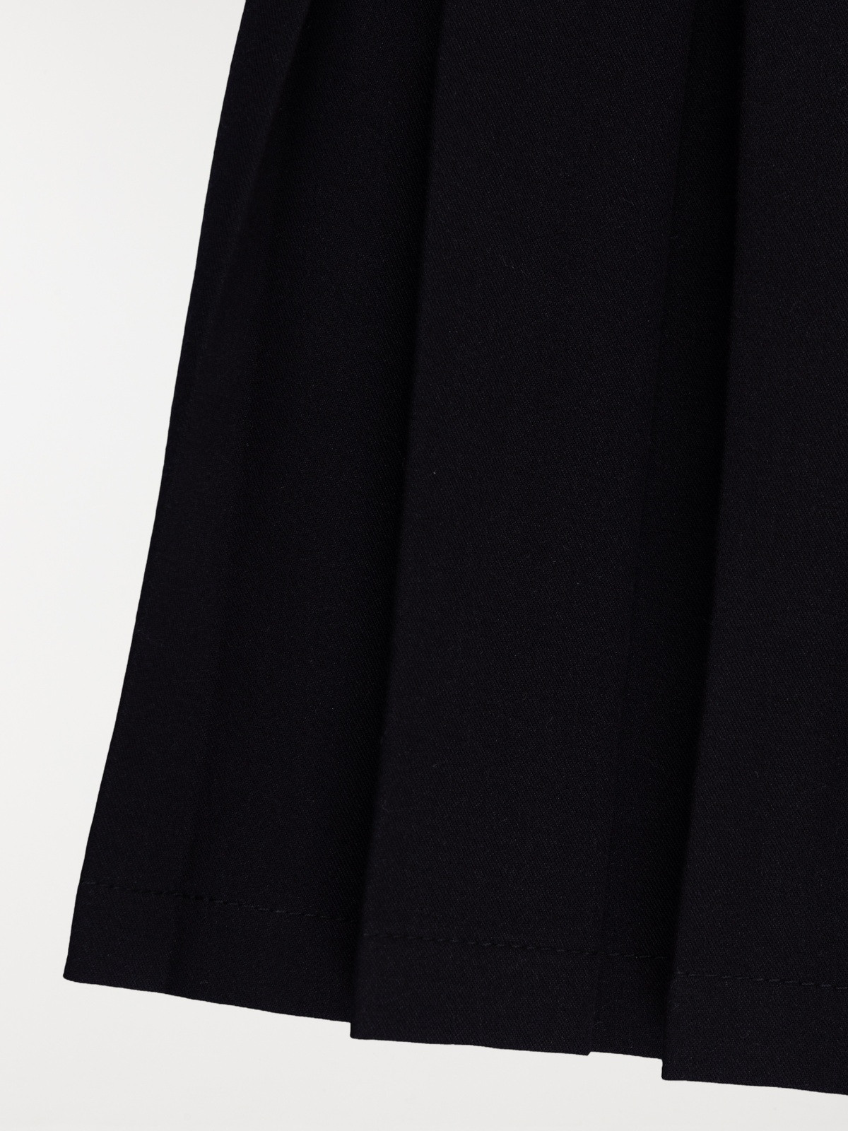 Short plissé noir fille (6-12A)