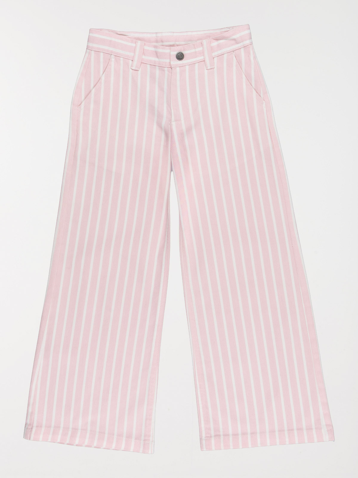 Pantalon rayée large fille (3-12A)