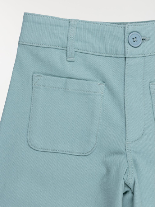 Pantalon large menthol...