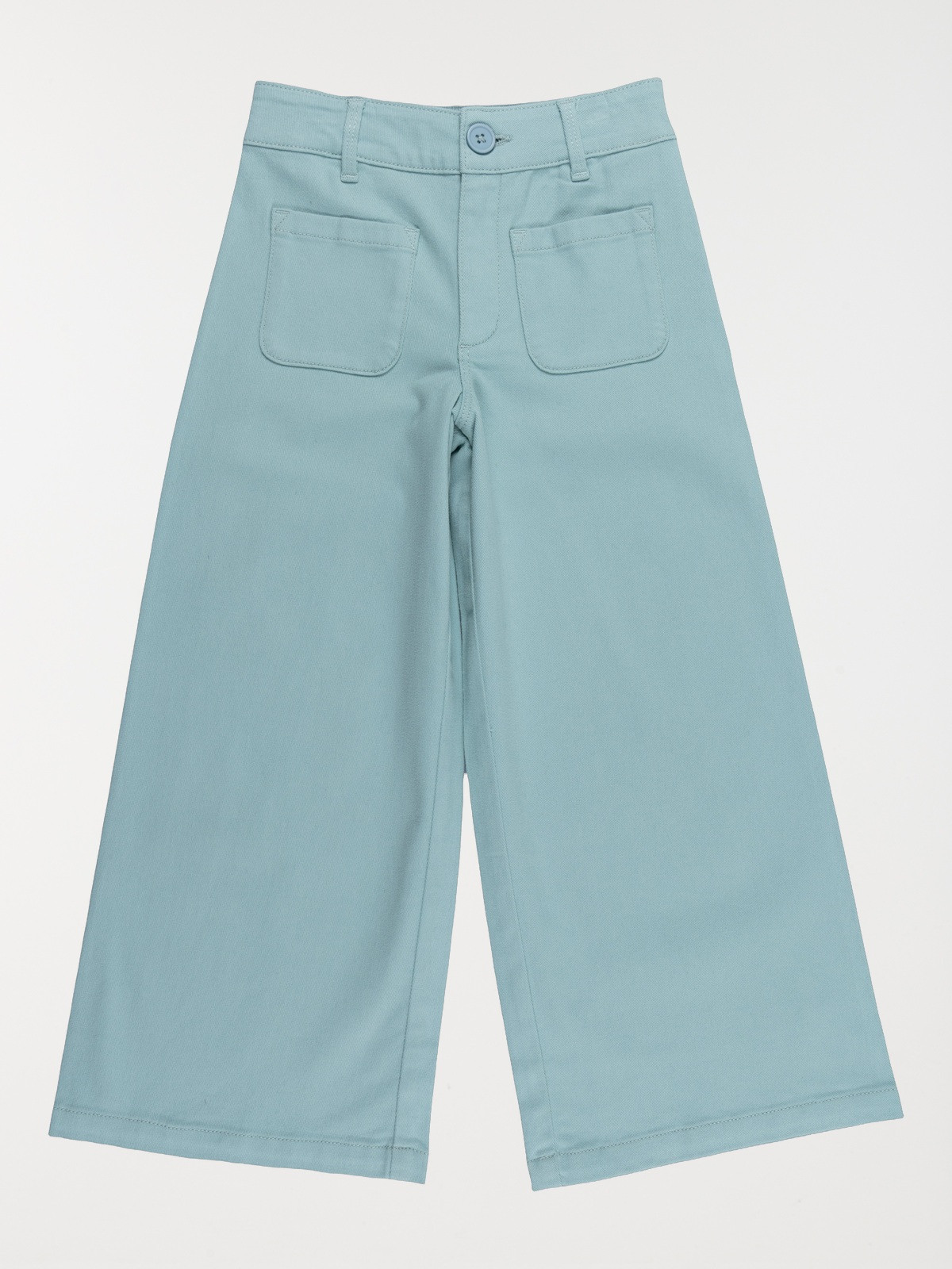 Pantalon large menthol fille (3-12A)