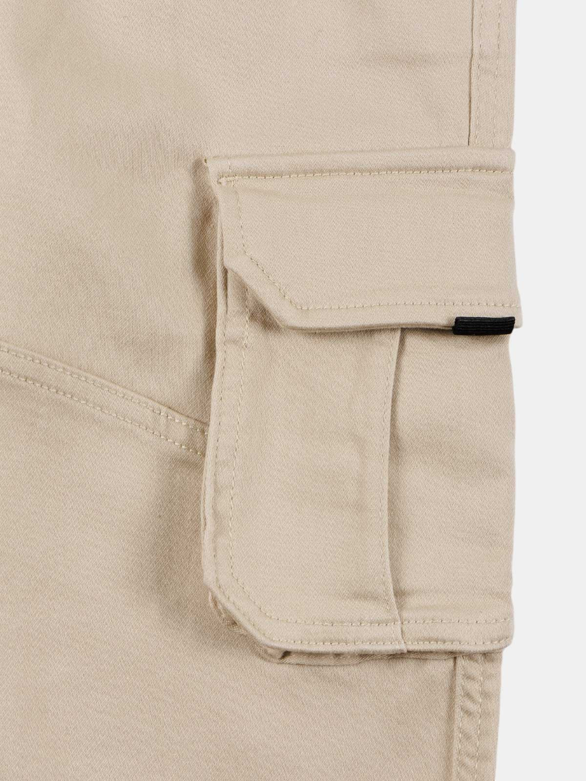 Pantalon cargo garçon mastic (6-12A) Pantalon cargo garçon mastic (6-12A)