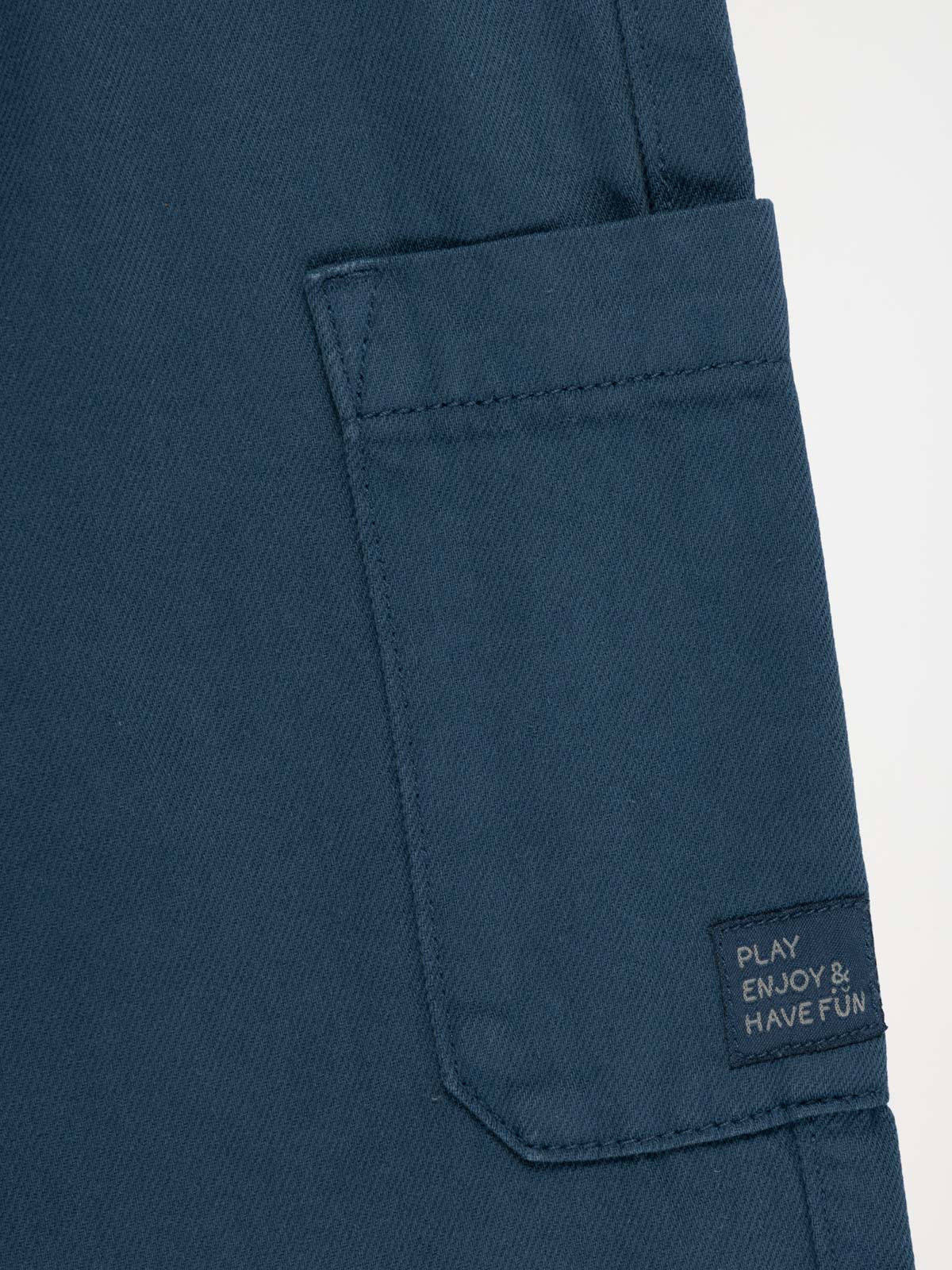 Pantalon cargo garçon ardoise (3-8A) Pantalon cargo garçon ardoise (3-8A)